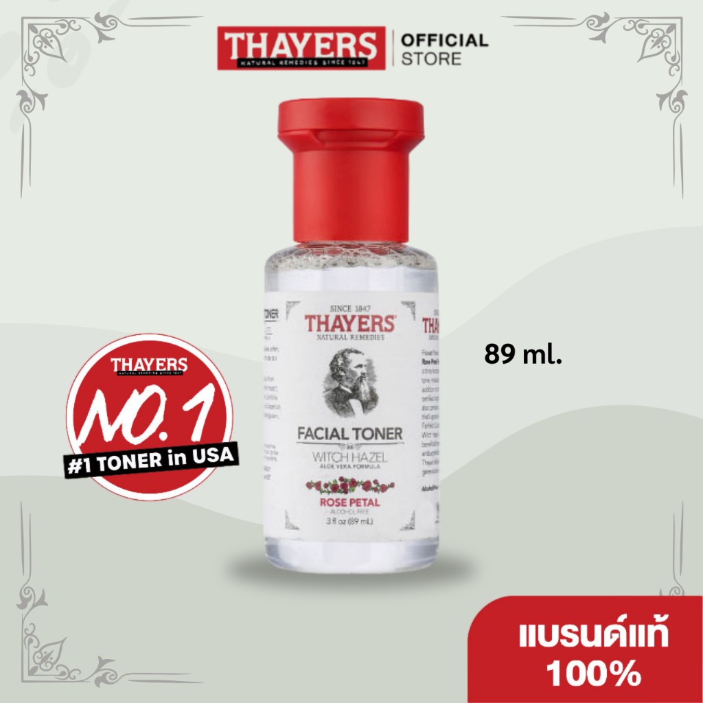 Thayers Rose Petal Witch Hazel Toner 89 ml