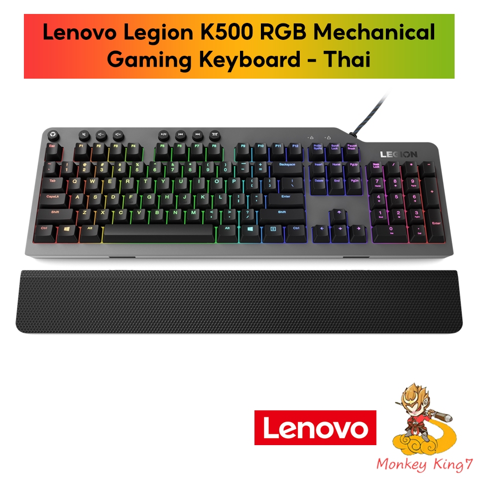 Lenovo Legion K500 RGB Mechanical Gaming Keyboard - Thai รับประกัน 3 ปี By Monkeyking7
