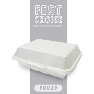 Fest กล่องอาหารเฟสท์ กล่องกระดาษ 2000 มล. (PB029)(25ชิ้น)