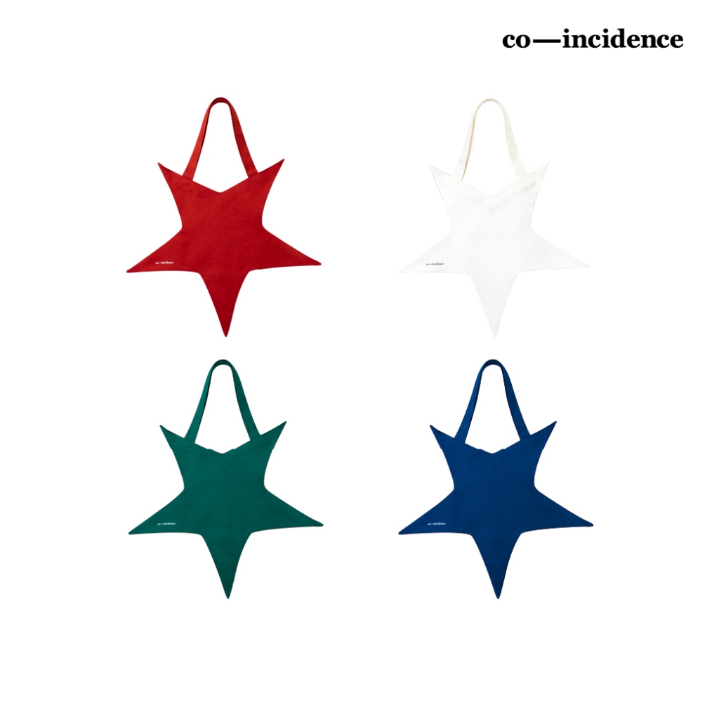 EVERYDAY & FRIENDS | co Ornament Star Bag (co-incidence) | กระเป๋าผ้าแคนวาส แฟชั่น ใส่สิ่งของ แต่งตัว ของขวัญ