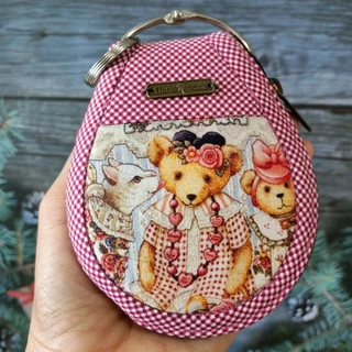 Key Cover Handmade 🗝️🏡 กระเป๋าเก็บกุญแจ ปิด-เปิด ด้วย ซิป YKK ด้านในมี 2 ห่วง เก็บกุญแจได้ทั้งบ้าน ลายน่ารักไม่ซ้ำใคร