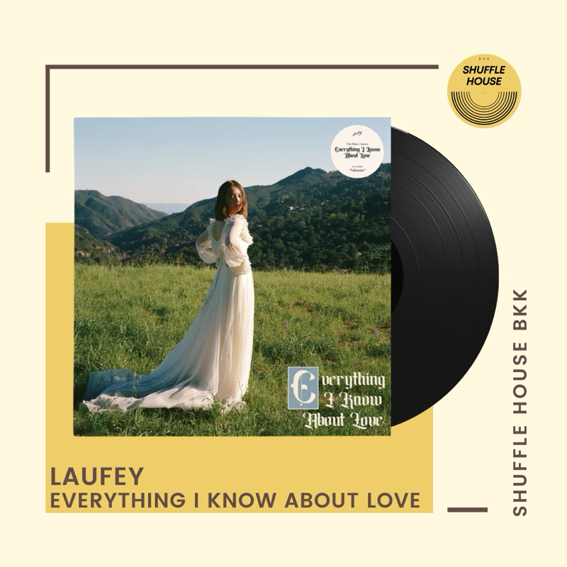 (ส่งฟรี) Laufey Everything I Know About Love Vinyl แผ่นเสียง/แผ่นไวนิล/แผ่นใหม่ซีล