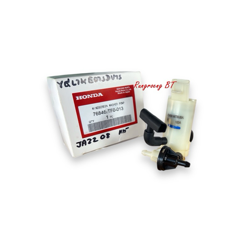 มอเตอร์ฉีดน้ำฝน HONDA JAZZ ปี 08 แท้ (76846-TF0-013)
