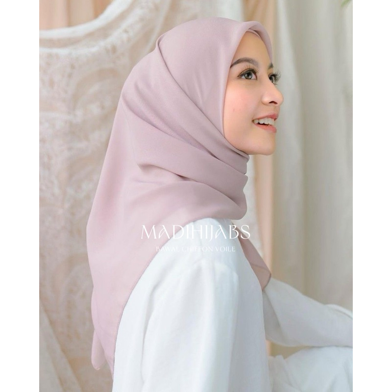 BAWAL CHIFFON VOILE ผ้าชีฟองวอยล์เหลี่ยม ขนาดหลาสกรู