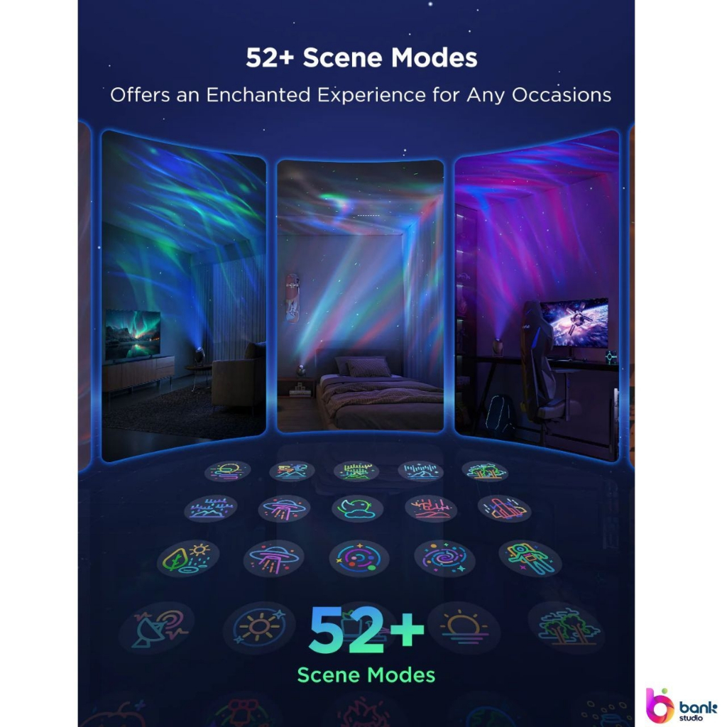 (ประกัน 1ปี) ไฟดาว ไฟออโรร่า ไฟท้องฟ้า Govee Star Light Projector ราคา ถูกที่สุด ดีลบีเคเค แกลเลอรีภาพที่ 7