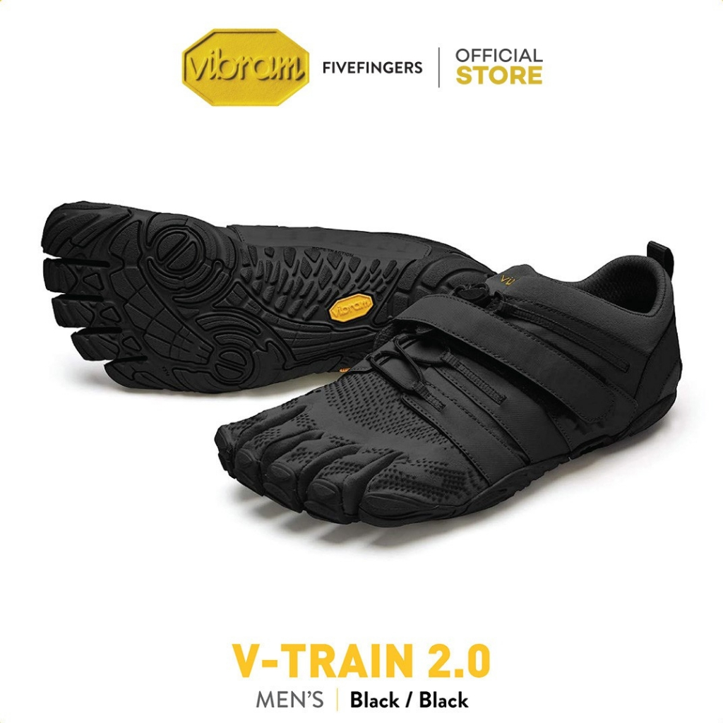 Vibram Fivefingers รองเท้าผู้ชาย รุ่น V-Train 2.0 (Black/Black) - 20M7701