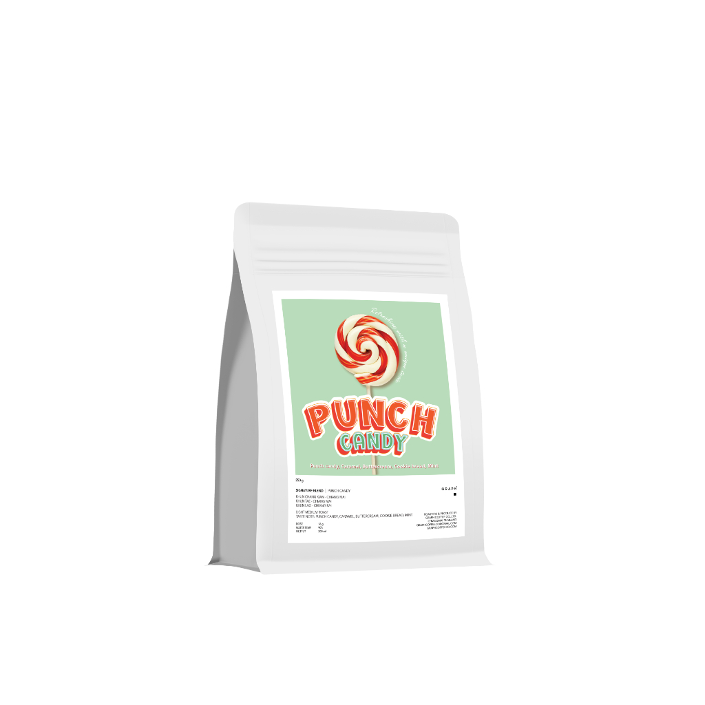 GRAPH | เมล็ดกาแฟ SIGNATURE BLEND - VARIETY MOOD SET - PUNCH CANDY
