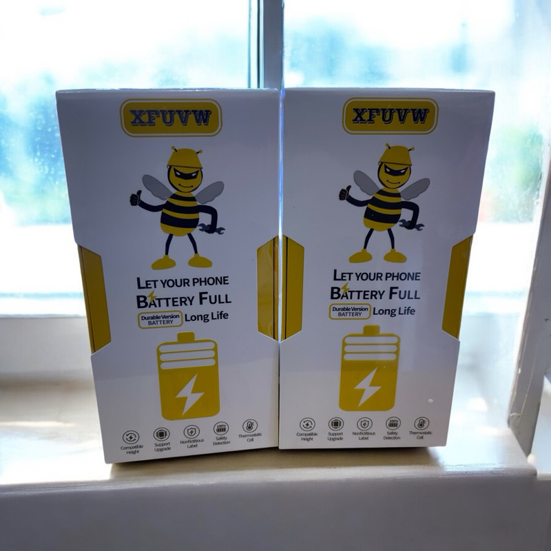 แบตเตอรี่สำหรับไอโฟน  สำหรับ IP x - 15 promax เช็ค Battery Health ได้ ประกัน 1 ปี ฟรีชุดไขควง