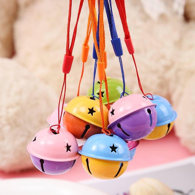 🔥ส่งในไทย🔥กระดิ่งโลหะ กระดิ่งสองสี กระดิ่ง ขนาดเล็ก 4ซม. กระพรวน กระดิ่ง กระพรวนยักษ์ กระดิ่งห้อยคอ กระดิ่งแมว - รูปที่ 3