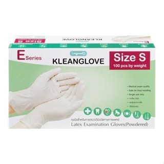 พร้อมส่ง ถุงมือยาง 3 ขนาด✨100ชิ้น✅ สีขาว การแพทย์ อนามัย (คุ…
