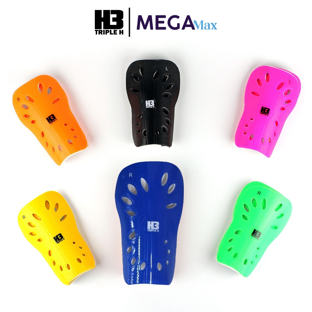 สนับแข้ง H3 เด็ก ผู้ใหญ่ Shin Guard 1 แพ็คบรรจุ 2 ชิ้น