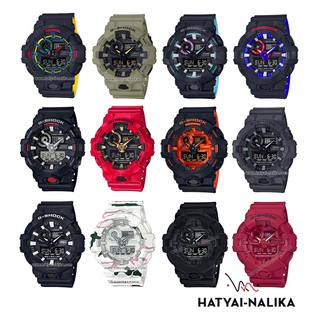 🔥ของแท้🔥 G-SHOCK หายาก GA-700,GA-735 series GA-700SE,GA-700UC,GA-700PC,GA-700LT,GA-700CX,GA-700BR,GA