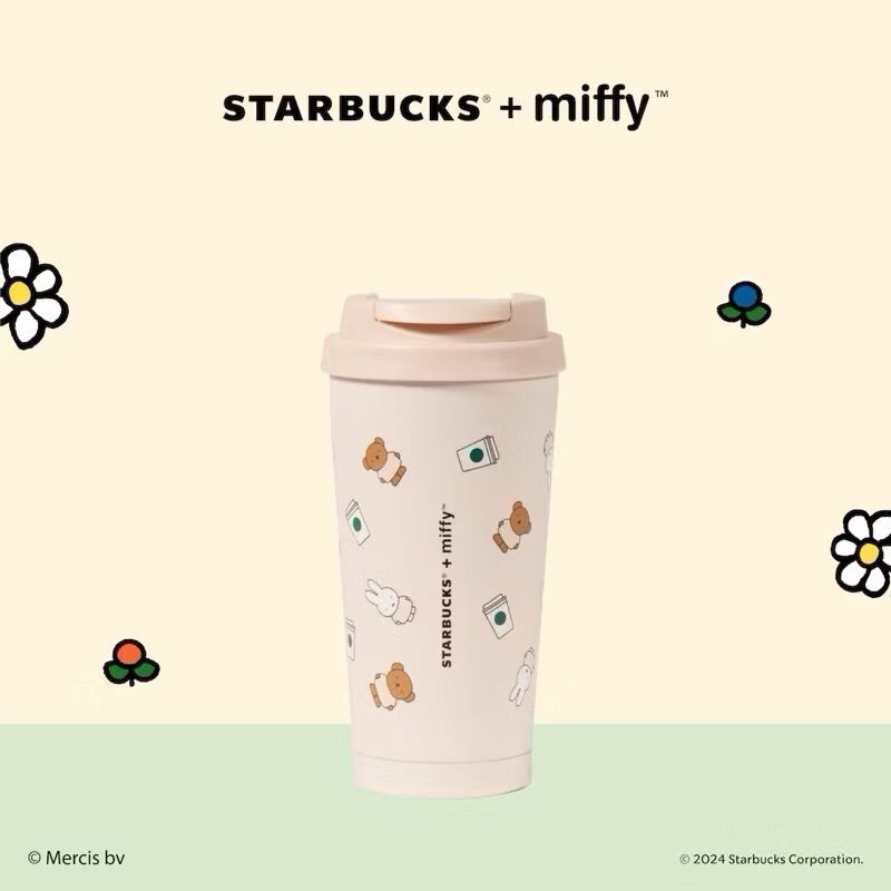 Starbucks + miffy collection 🎉