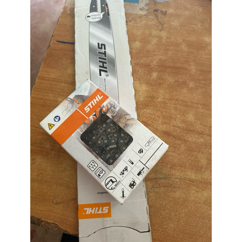 โซ่พร้อมบาร์12“แท้ stihl