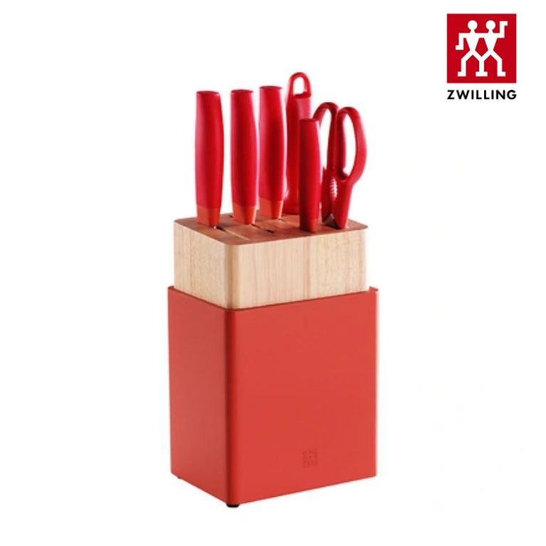 ชุดมีด ZWILLING ของเยอรมนี ตอนนี้ชุดมีดทำครัว 7pcs ชุดครัวรวมมีดอเนกประสงค์