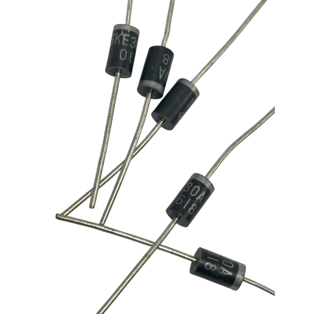 ไดโอด 1.5KE Series TVS Transient Voltage Suppressor 1500W (ราคาแพ็ค5 ชิ้น) 1.5KE30A พร้อมส่ง