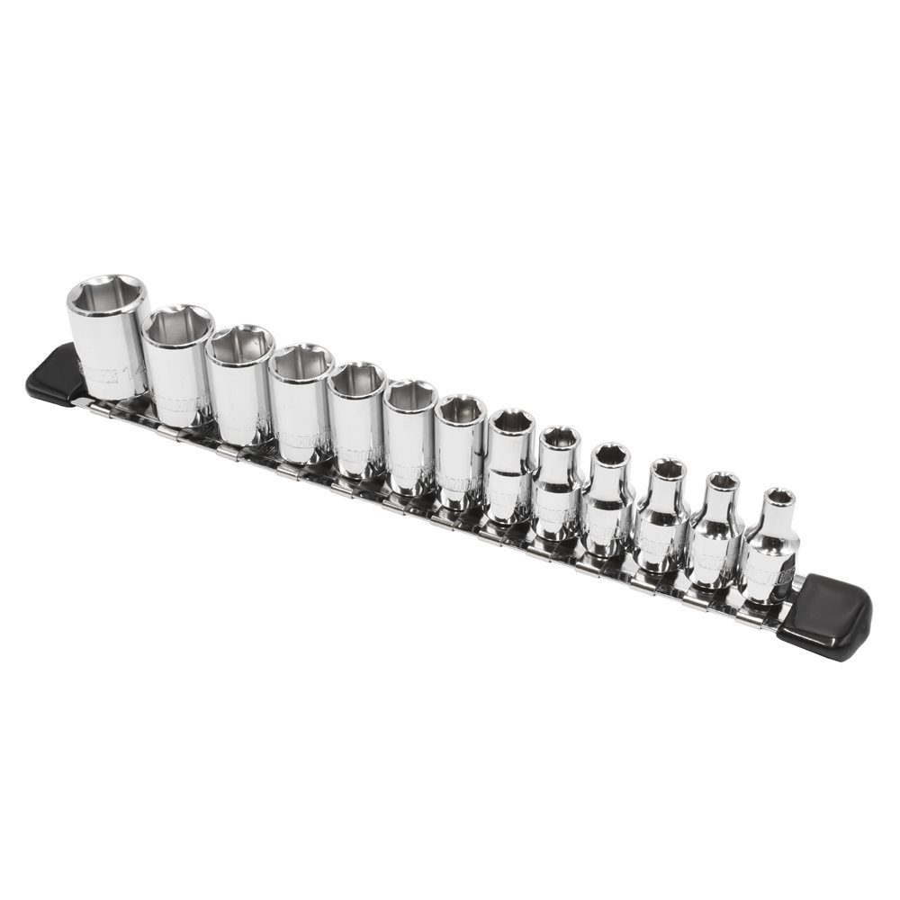 Astro Products ชุดลูกบ๊อกซ์ 1/4DR 6PT 4-14mm 13ชิ้น / Metric Socket Set