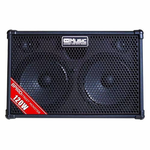 Coolmusic BP60D แอมป์กีตาร์ 120W Battery Powered Acoustic Guitar Amplifier รับประกันศูนย์ Music Arms