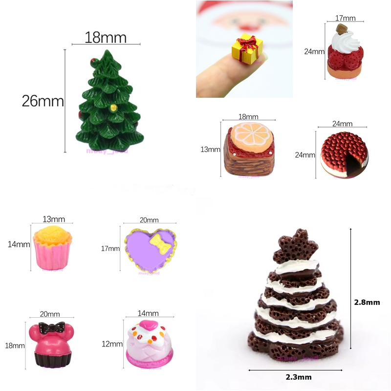 B104-A17-20 ของเล่นตุ๊กตา ของจิ๋ว ขนม ขนมเค้ก dollhouse