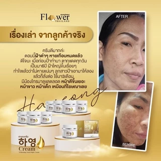 (เก็บ​โค้ด​ใ​นไลฟ์​ลด​100) 1แถม​1​ฮายอง​ Hayeong ครีมโสมเกาหลี แก้ฝ้า หน้าคล้ำ รอยสิว รอยดำ ผิวกระจ่างใส 8กรัม
