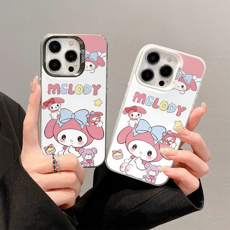 เข้ากันได้กับ ไอโฟน16 ไอโฟน 15 Pro Max iPhone 13 ไอโฟน11XSXR7p8p เคสโทรศัพท์เคสนุ่มน่ารัก HXMSCY700