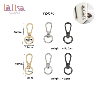 ตะขอกระเป๋า ตะขอสัตว์เลี่ยง ตะขอโลหะ พวกกุญแจตะขอคอหมา alloy dogclips (YZ-076)