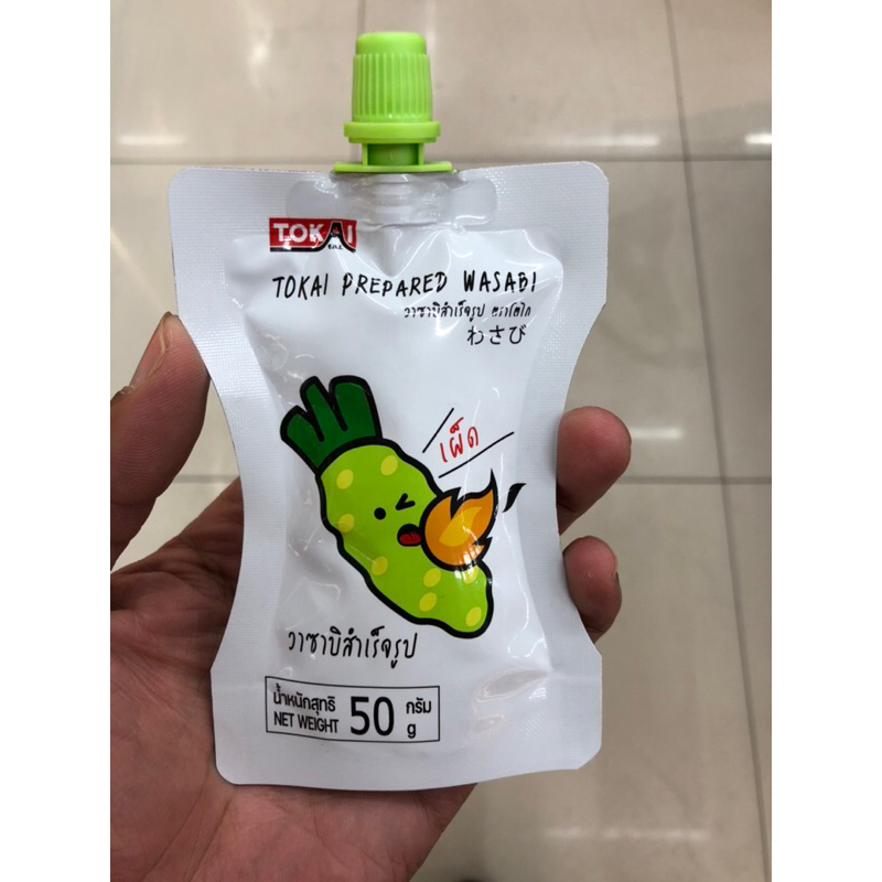 วาซาบิ สำเร็จรูป ตรา โตไก Tokai ขนาด 50g