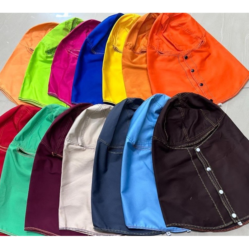 #หมวกคุมช่างเชื่อม หมวกช่าง หลากสี มี SIZE #S,#M,#L,#XL