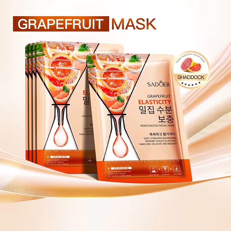 มาส์กหน้า Grapefruit – ผิวเนียนนุ่ม กระจ่างใสในขั้นตอนเดียว!