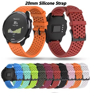 🇹🇭สายนาฬิกา 20 mm Garmin Vivoactive 3 5 Forerunner 645 245 165 venu SQ Coros Pace2 APEX 42mm Samsung Active 2 3 41mm
