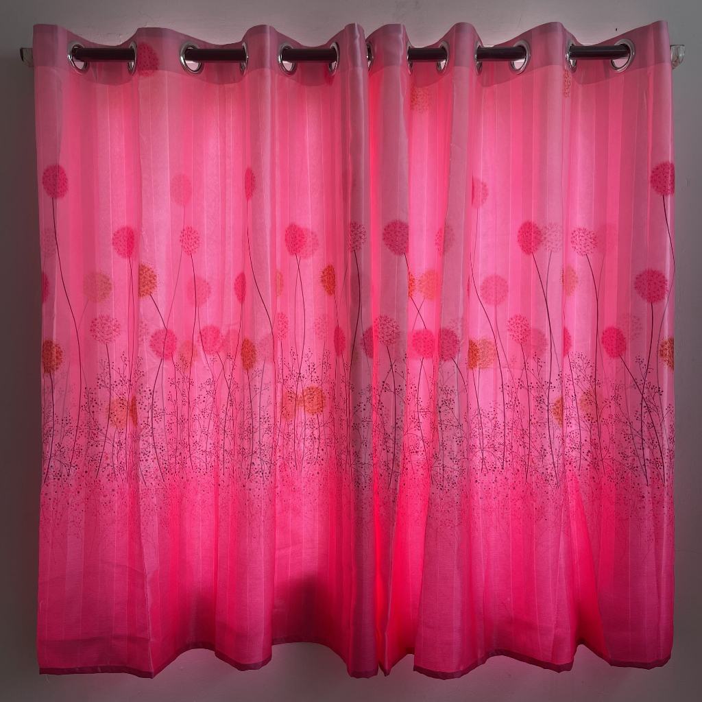 แนะนำ ผ้าม่าน ผ้าม่าน ผ้าม่านหน้าต่าง ผ้าม่านสำเร็จรุป ผ้าม่านเจาะตาไก่ ผ้ายูวีลาย2ด้านขนาด130*130 สีสวย ตรงปก100% ราคาพิเศษ มีเก็บเงินปลายทาง