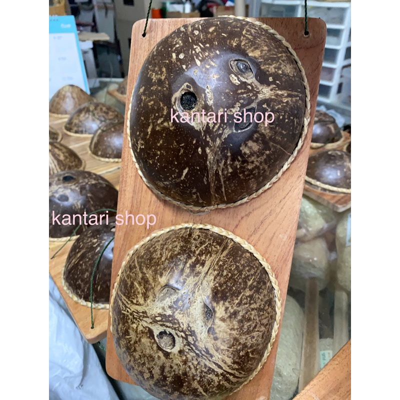 (เล็ก) กะลานวดเท้า กะลานวดเพื่อสุขภาพ คลายกล้ามเนื้อขา คอ เท้า หลัง - รูปที่ 4