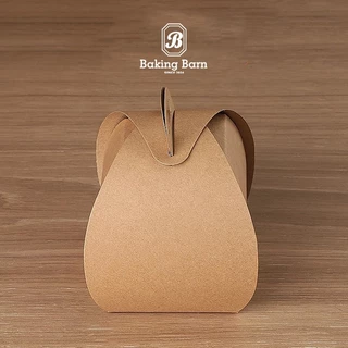 Baking Barn Cake box กล่องใส่อาหารมีหูหิ้ว กระดาษคราฟท์