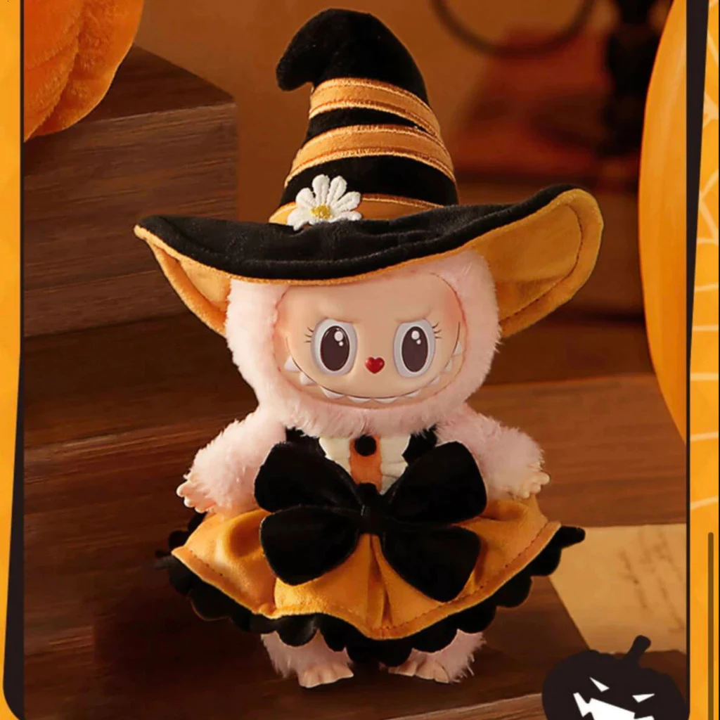 【ของแท้ 100%】POP MART Halloween MOKOKO Halloween LOSE TO SWEET vinyl plush