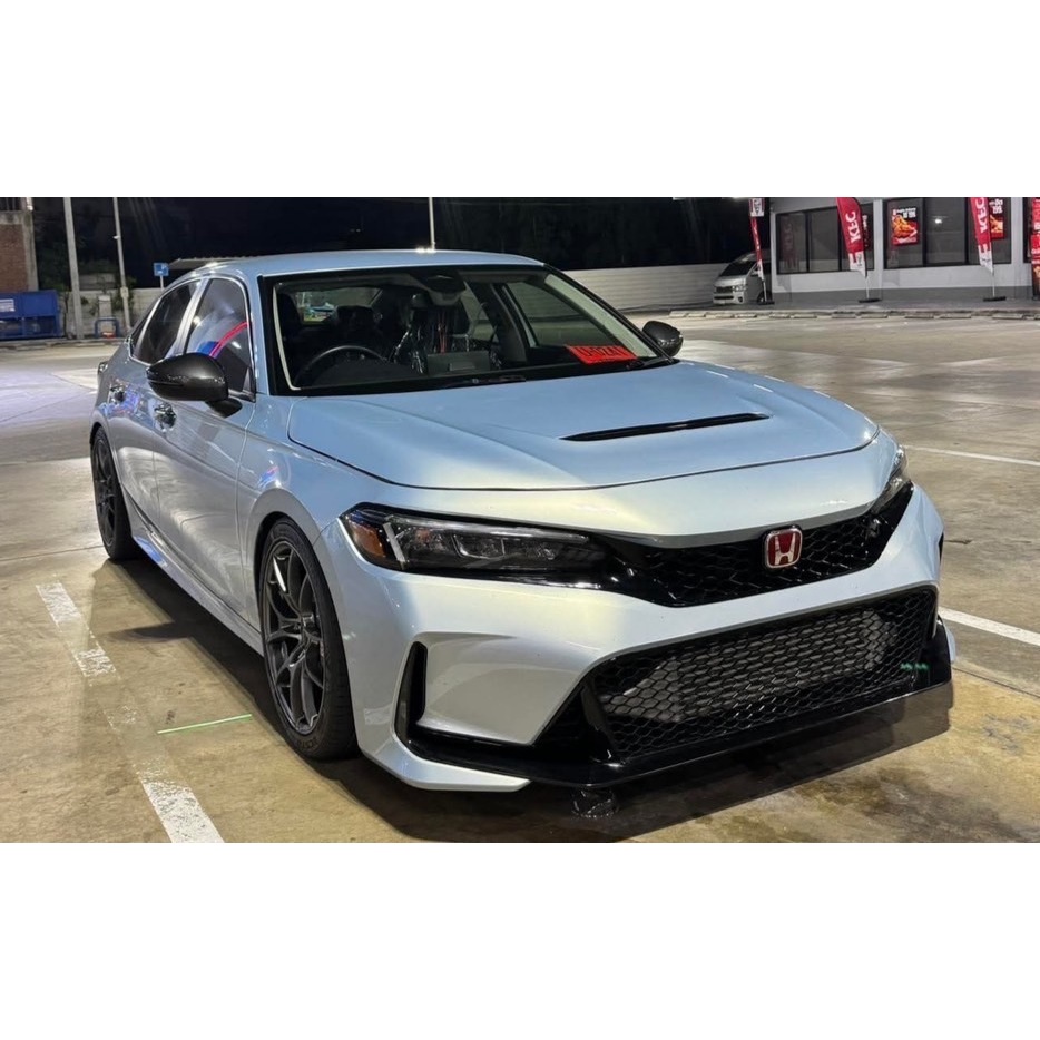 ชุดแต่ง กันชนหน้า Civic FE ทรง FL5 Type R type-r สเกิร์ต ชุดแปลงหน้า กันชนหน้า กระจัง typer กระจัง ลิ้นหน้า ดิฟฟิวเซอร์
