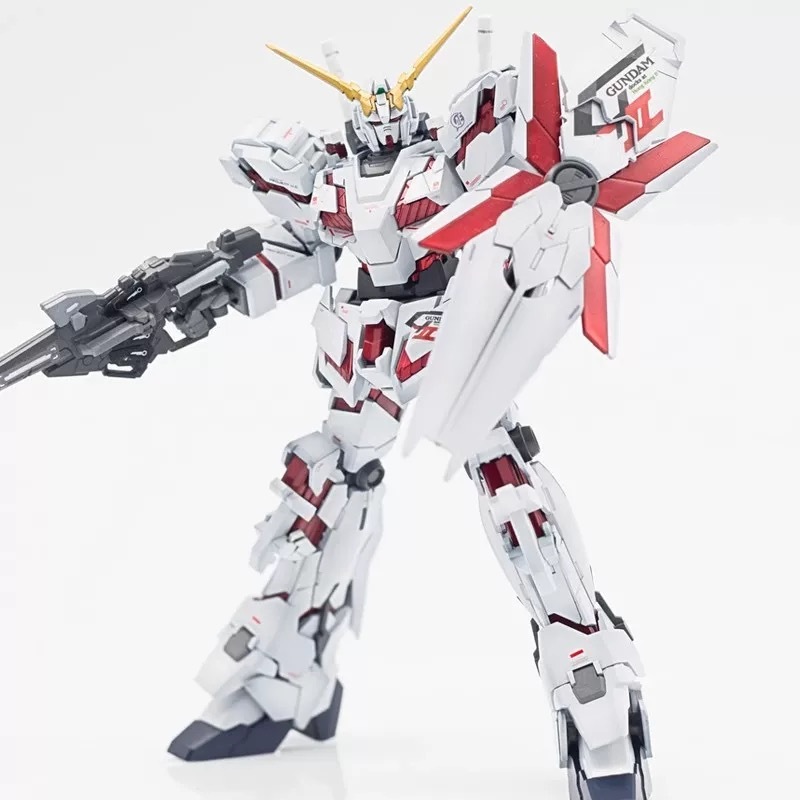 JMS HG 1/144 RX-0 UNICORN Gundam （DESTROY MODE）โมเดล กันดั้ม