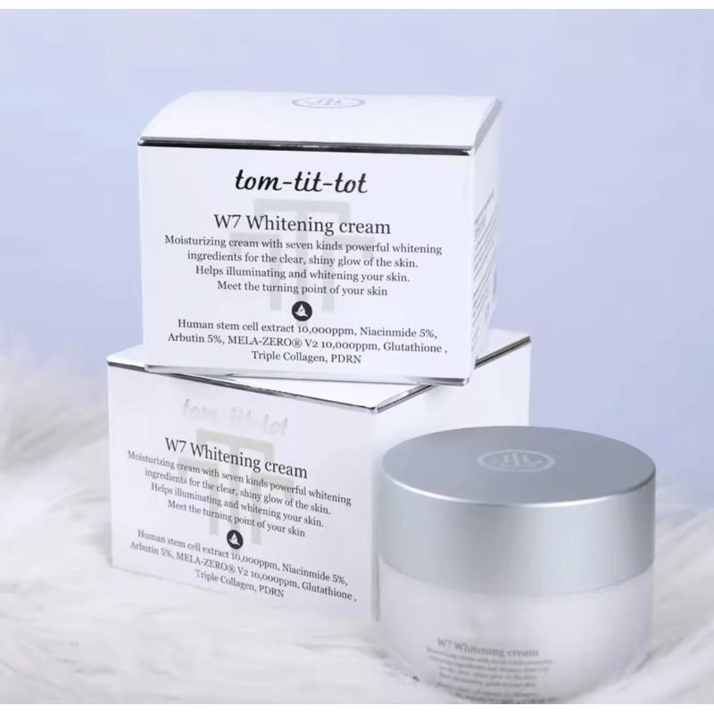 Tom Tit Tot W7 WHITENING CREAM 100Ml