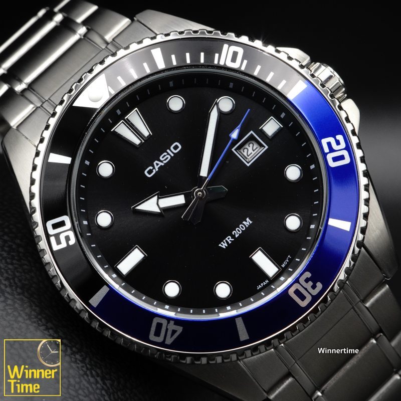 นาฬิกาCASIO มาตรฐาน รุ่น MDV-107D-1A2V