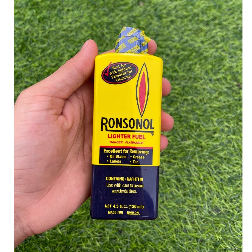 RONSONOL ของแท้ รอนสัน 130มล. น้ำมันไฟเช็ค ผลิตใหม่