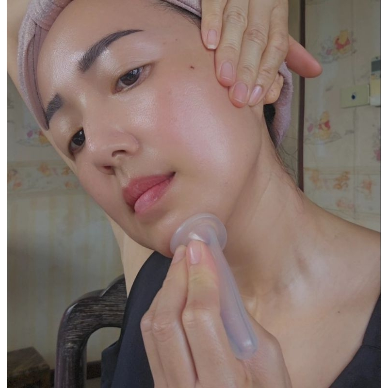 ครอบแก้วซิลิโคน-Face Cupping Silicone