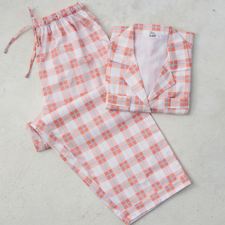 ชุดนอน sliptosleep - Orange Joy Pants Set - รูปที่ 7