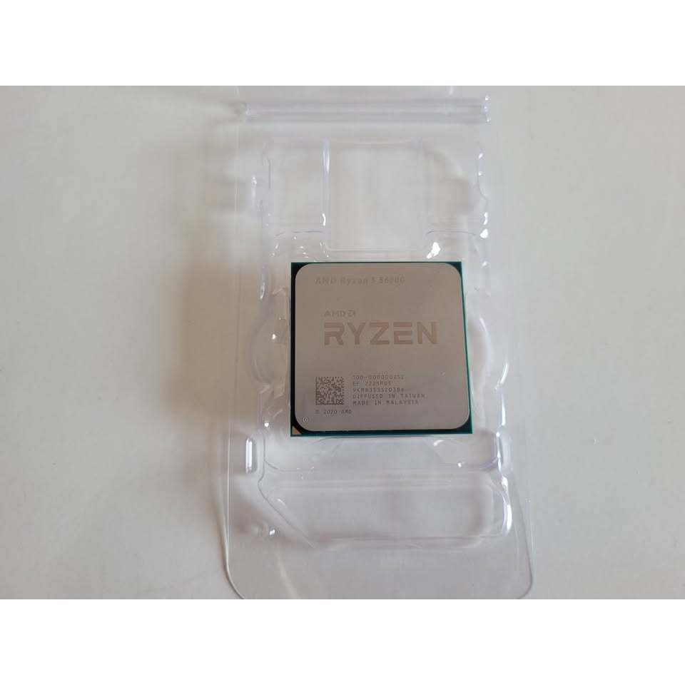 CPU (ซีพียู) AMD AM4 RYZEN 5 5600G มือสอง