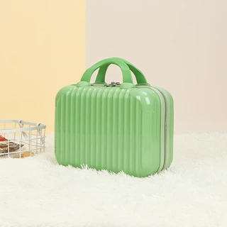 GlobeTrotter Suitcase Luggage กระเป๋าเดินทาง กระเป๋าเครื่องสําอาง ขนาดเล็ก 14 นิ้ว สําหรับผู้หญิง