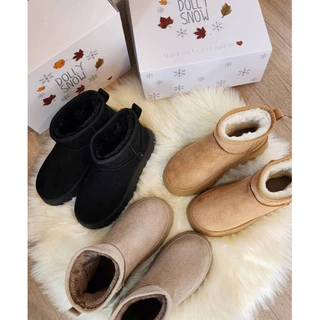 cute snow boots รองเท้าบูทลุยหิมะ 3 สี พร้อมส่ง