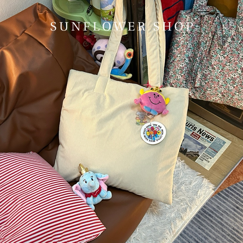 PUFFY SUNBAG กระเป๋าผ้าราคาน่ารักนุ่มนิ่ม กระเป๋าฟองน้ำ SUNFLOWER SHOP