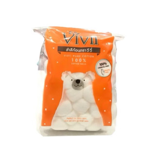 Vivii Pure Cottonสำลีก้อน100%Cottn Balls