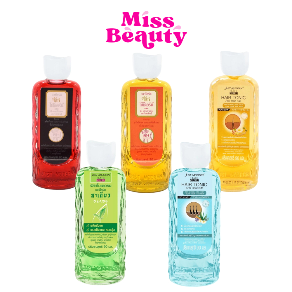 จัสท์ โมเดอร์น แฮร์ โทนิค ขจัดรังแค ลดอาการคัน 90 มล. Just Modern Hair Tonic Anti-dandruff & Reduce Itching ราคา ถูกที่สุด ดีลบีเคเค แกลเลอรีภาพที่ 2