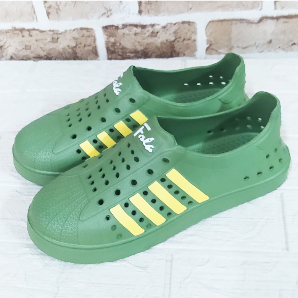 รองเท้าสวมหุ้มส้นคัทชูไฟล่อนสีสดใส เบอร์ 39-44 ราคาถูกคู่ละ 65 บาท น้ำหนักเบามาก ไม่อับชื้น สวมใส่สบาย ราคา ถูกที่สุด ดีลบีเคเค แกลเลอรีภาพที่ 3