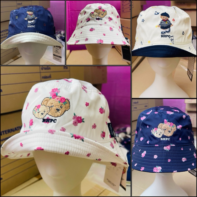หมวกบักเก็ตลายหมีรุ่นใหม่🐻Classic Bear Bucket #beverlyhills poloclub#ของแท้100%ราคา329บาท