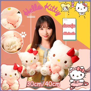 30/40CM Sanrio ตุ๊กตาคิตตี้ Hello Kitty ตุ๊กตาแมวหน้าคิตตี้ …